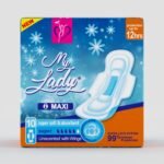 My Lady Maxi Sanitary Pads 10 Pack - Unscented with Wings